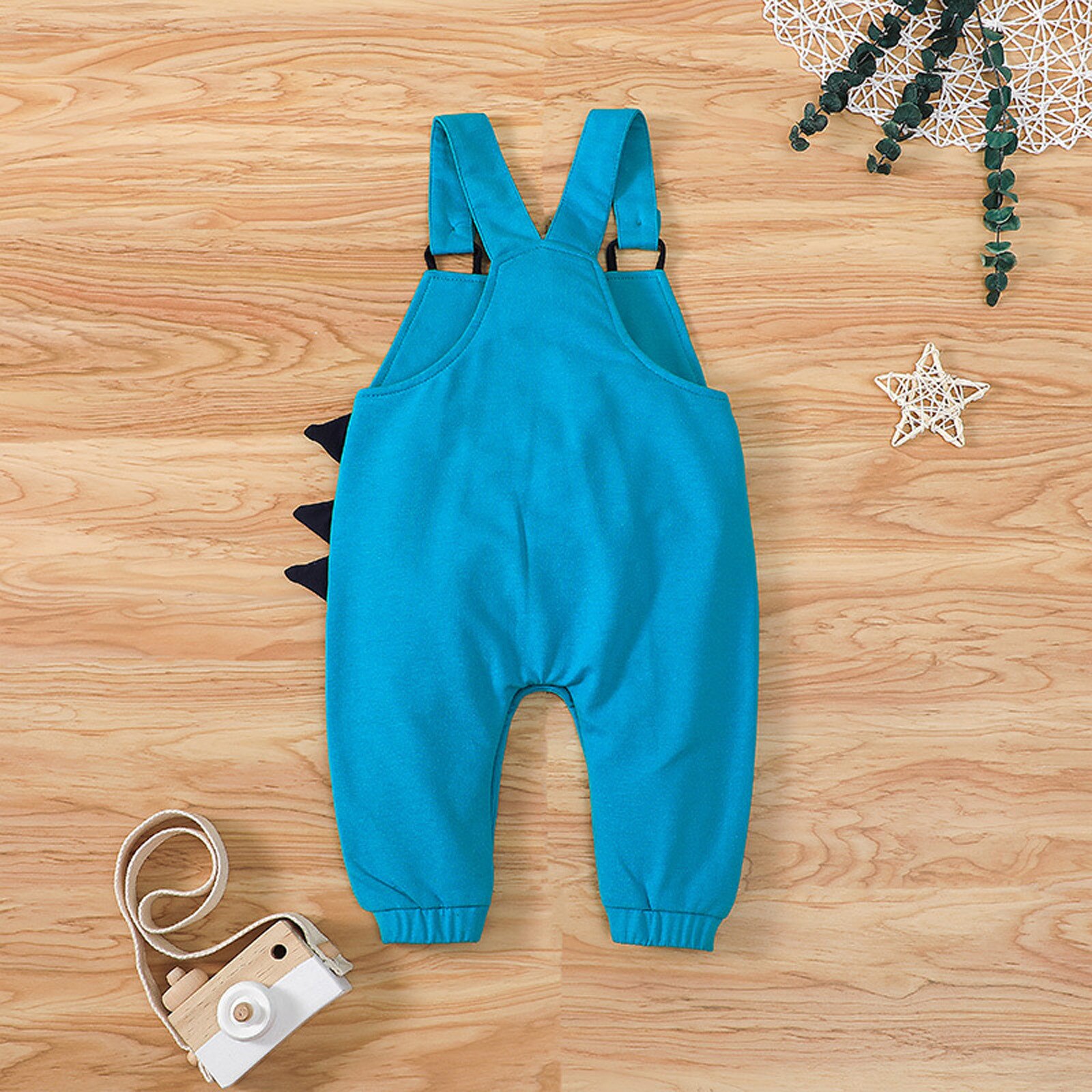 Peuter Kids Baby Overalls Jongens Mouwloos Dinosaurus Cartoon Jumpsuit Bandjes Broek Kleding Leuke Grappige Baby Broek