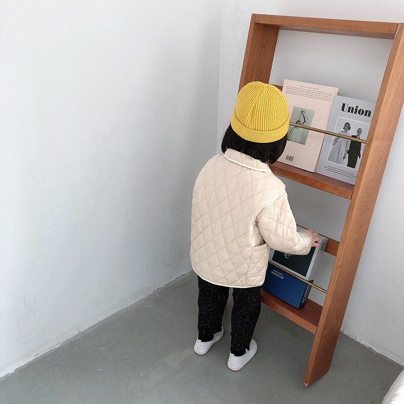 Autumn Girls Long Sleeve Coat Kids Cotton-patted Coat Girls Jackets Kids Coats for Girls