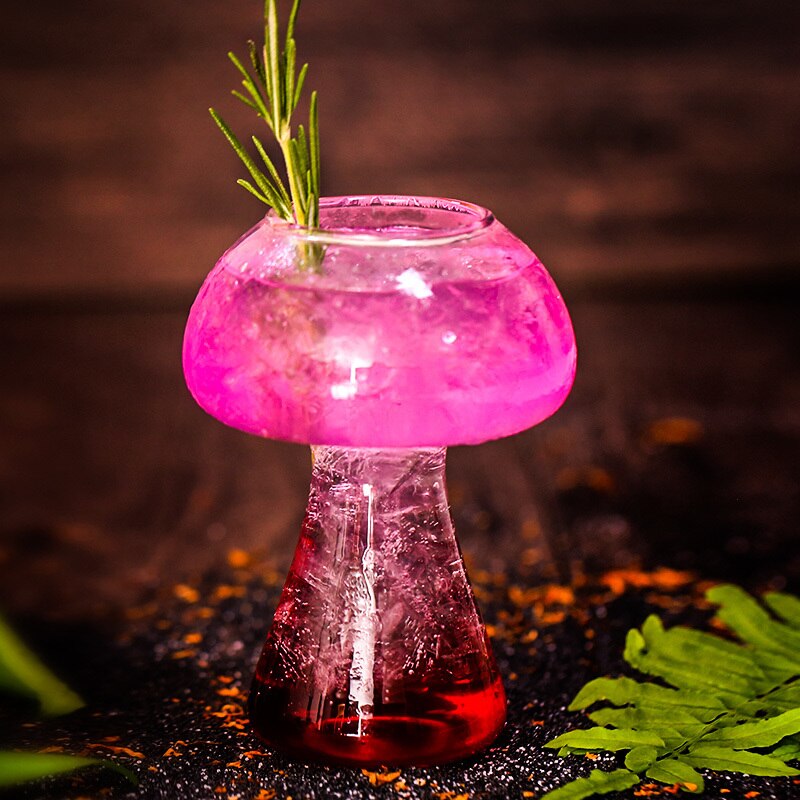 3D champignon nuage spécial verre à Cocktail pour Bar fête Swamm forme pas cher drôle secousse aigre mélangé TIKI vin Smoothies coupe