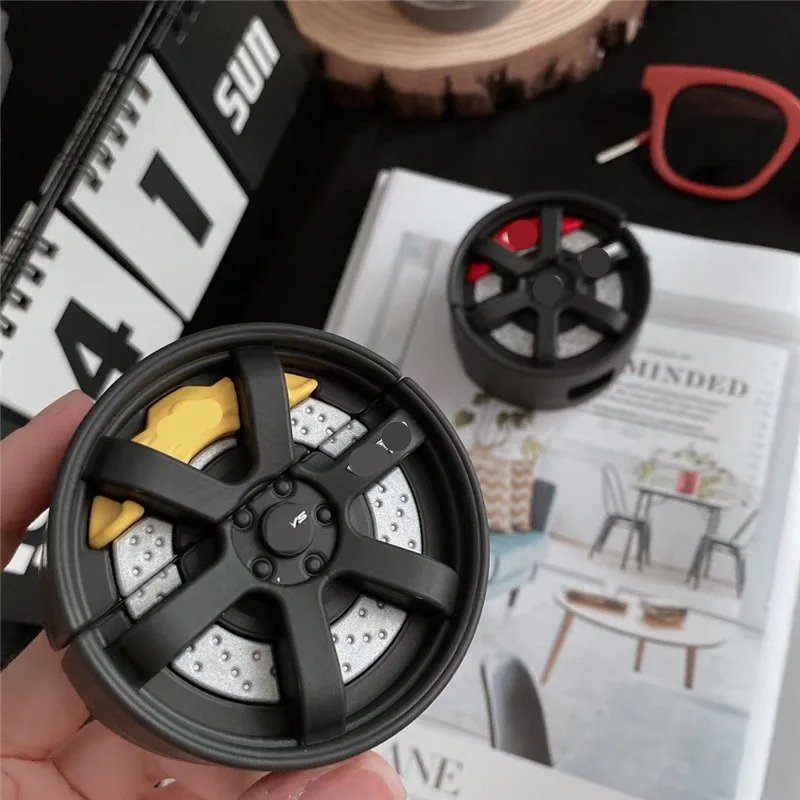 3D Car Brake Wheel Earphone Case for Airpods 4 3 2 1 Airpods3 Pro 2 Silicone Soft Headphone Cover for Air Pods Pro2 Gen
