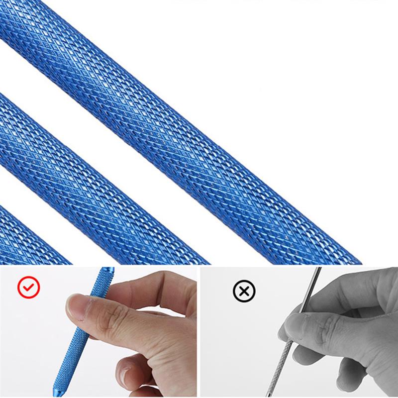 Kapmore 1pc Coffee Art Needle Stainless Steel Non Slip Coffee Carved Needle Coffee Art Pen Coffee Decor Tools Accessories