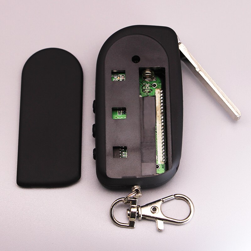 StarLine A8/A9 twage keychain with flip key KGB FX-3 FX-5 Two way car alarm system LCD Remote Controller Keychain
