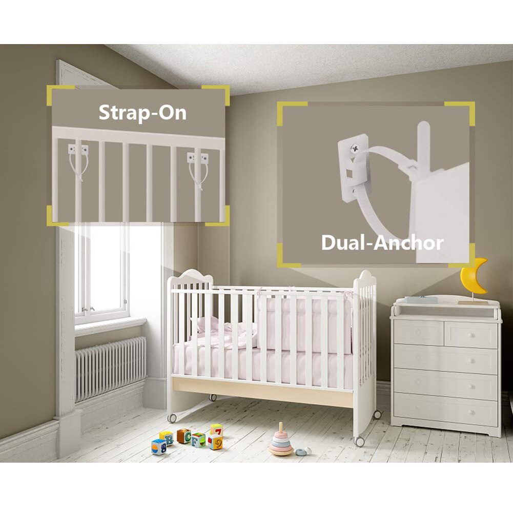 Furniture Anti Tip Strap Baby Proof Cabinet Wall Anchors Children Pet Protection
