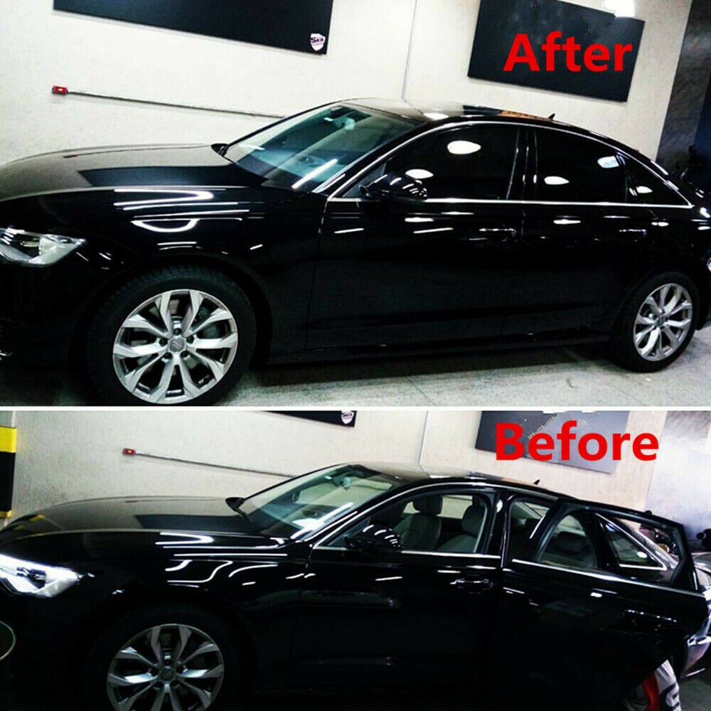 2 mil VLT5% Car Vehicle Nano Ceramic Tint Home Window Tint 99%Anti-UV Heat Reduction Solar Tint Vinyl Film With A4 Size 21x30cm