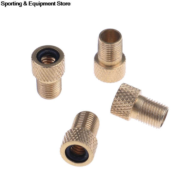 4 Pz/set Convertitore Della Bici Della Bicicletta di Valvola della gomma Adattatore Tubo della Pompa Strumento di Riciclaggio Della Bicicletta Accessori Commercio All'ingrosso