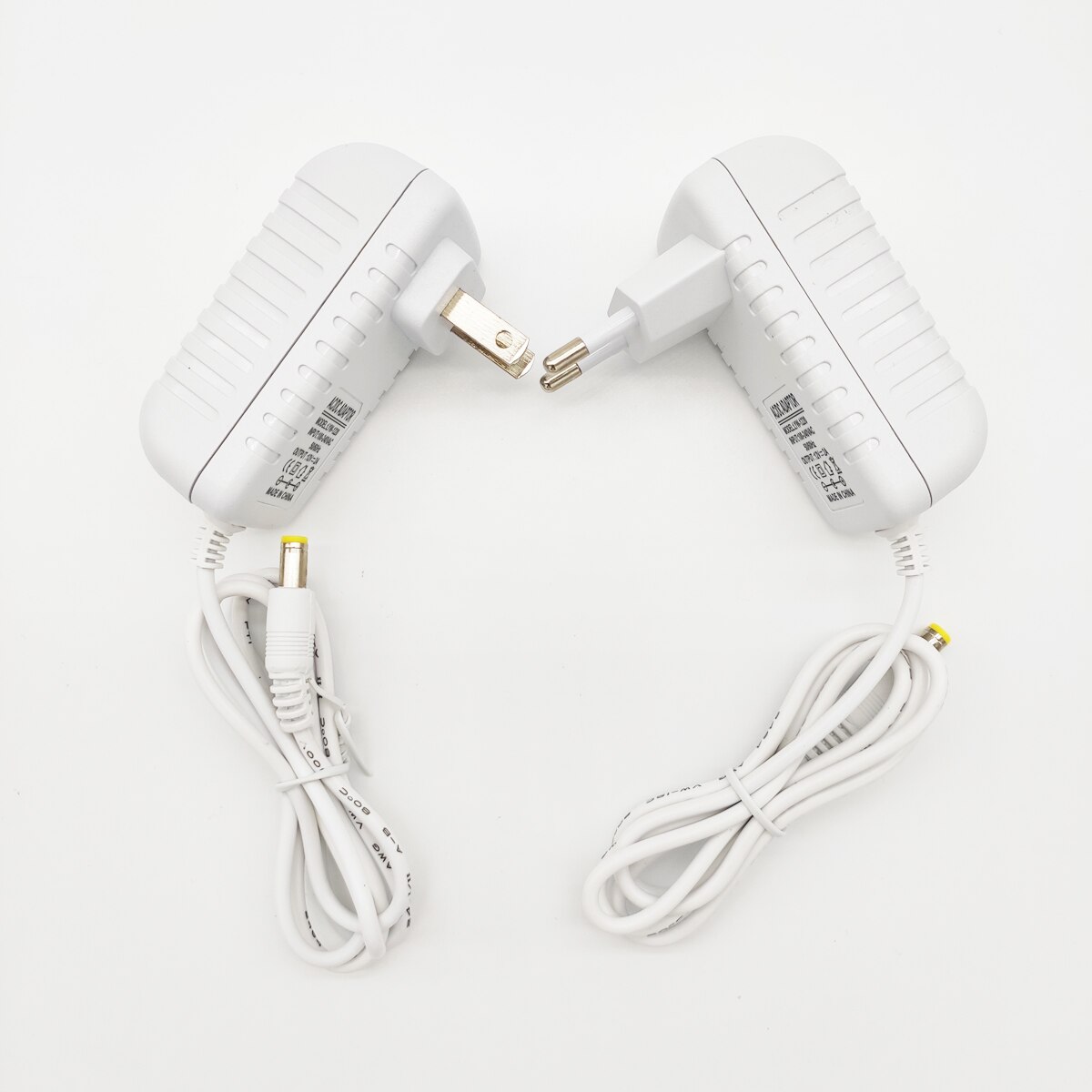 Adaptateur d'alimentation électrique blanc ue/UK/US/AU 1A 2A 3A transformateur chargeur pour 220V AC à 12v DC pilote LED en plastique pour bande lumineuse LED