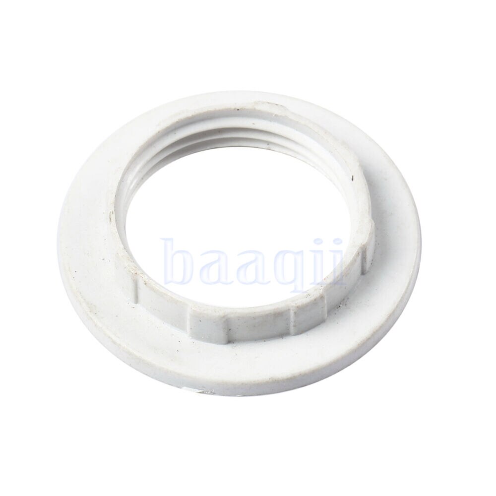 3Pcs 44Mm/28Mm M28 Draad E14 Plastic Lampenkap Kraag Ring Draad Lamp Licht Schaduw Accessoires Lamp houder Adapter HG2656X3