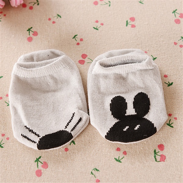 Chaussettes antidérapantes pour enfants | 3 paires, en caoutchouc, coton, bébé garçon, cheville courte, chaussettes de -né chevilles nourrissons: 2 / 12M