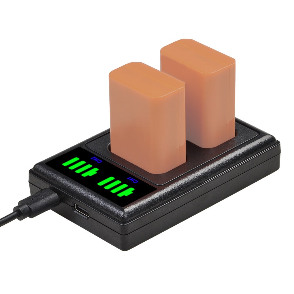2160Mah NP-FW50 Np FW50 NPFW50 Batterij Voor Sony Alpha A7 A7II A7R A7RII Alpha A6000 A6300 A6400 Met Led dual Charger