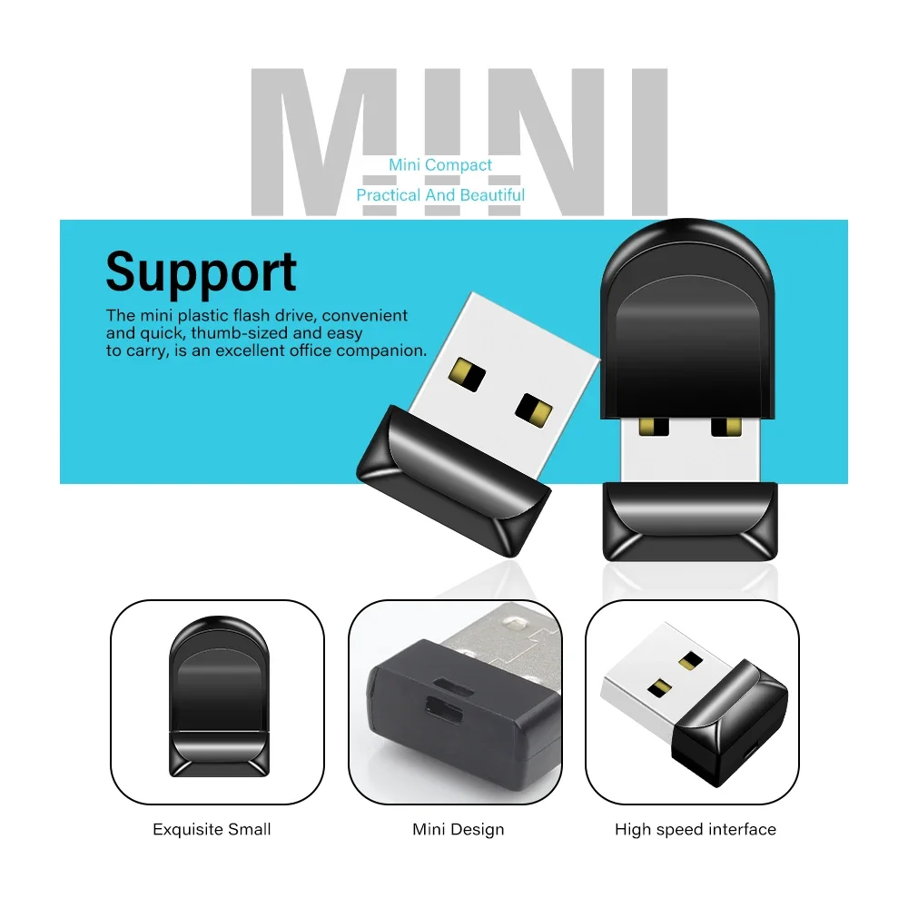 Super Mini USB Flash Drive, externe Memory Stick, 8GB, 4GB, 16GB, 32GB, 64GB, 128GB, , beste cadeau