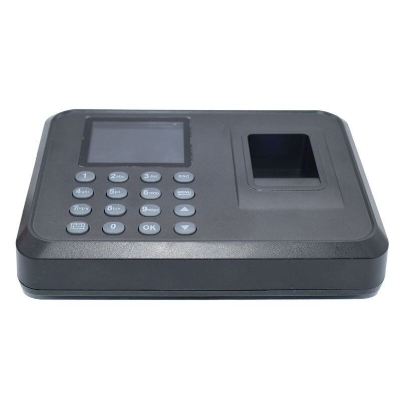 Hotsale 1000users 2.4 inch TFT Screen fingerprint time attendance Employee Biometric Time Recorder With U-disk
