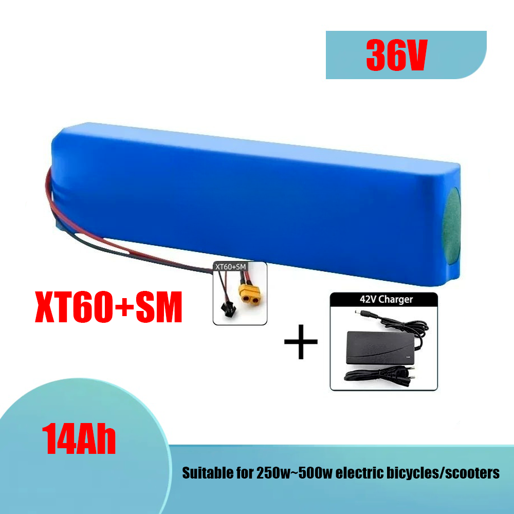 18650 36-V-Lithium-Ionen-Akku, 10s3p, 7,4 Ah, 10,5 Ah, 14 Ah, verkauft mit 42-V-2-A-Ladegerät baterias litio 36 V, geeignet für Roller