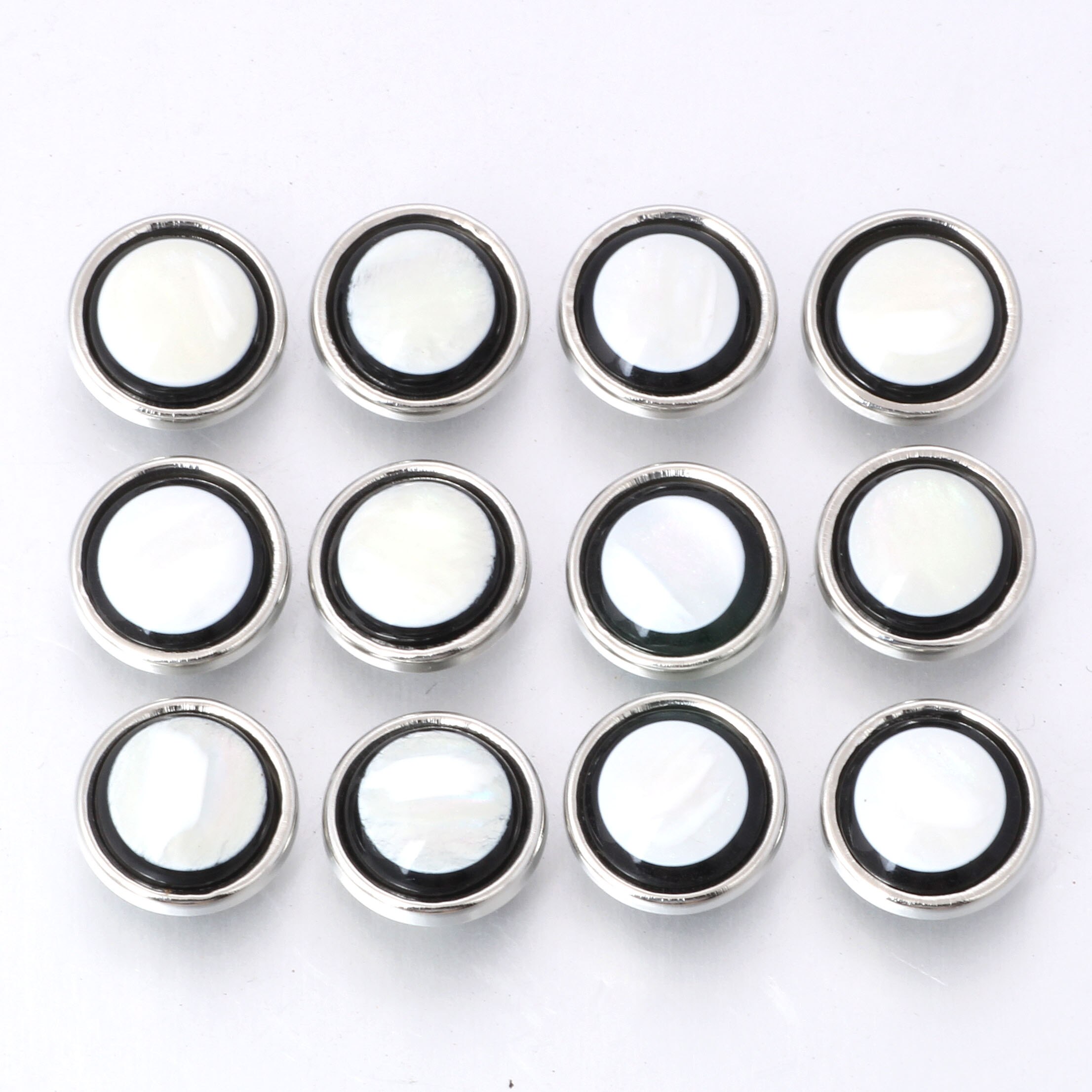 10 pz/lotto Nuovo Colore Misto Della Resina Snap Rotonda Mini Scatta Bottoni per Scatta Gioielli Fit 12 millimetri Snap Collana Dei Braccialetti ZL218: 13