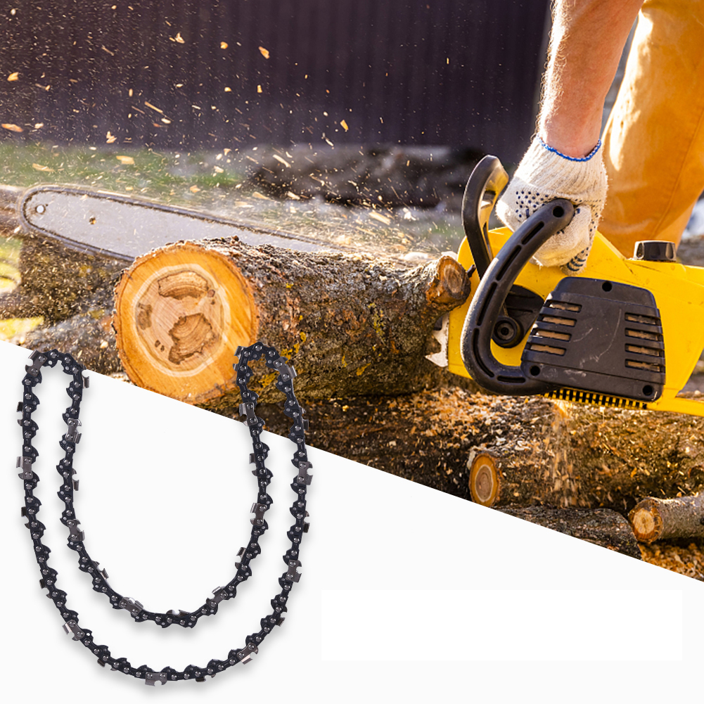 12 Inch Metalen Kettingzaag Ketting 22 Tanden 45 Aandrijfschakels Vervanging Kettingzaag Zaag Ketting Onderdelen 3/8Inch Pitch Kettingzaagbladen