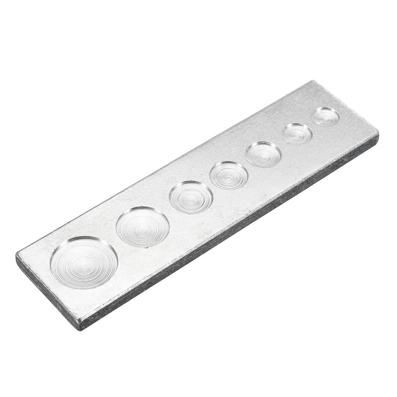 Kit de herramientas de instalación de botones de remache a presión para manualidades de cuero, juego de herramientas de perforación manual, accesorios de Material DIY, 12 Uds.