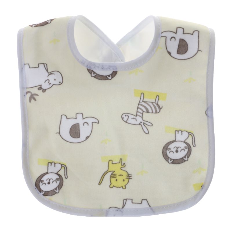 Baby Lätzchen Wasserdicht Karikatur niedlich Schnalle Bandana Rülpsen Speichel Handtuch Jungen Mädchen Fütterung Schürze Lätzchen Kleinkind freundlicher Liefert