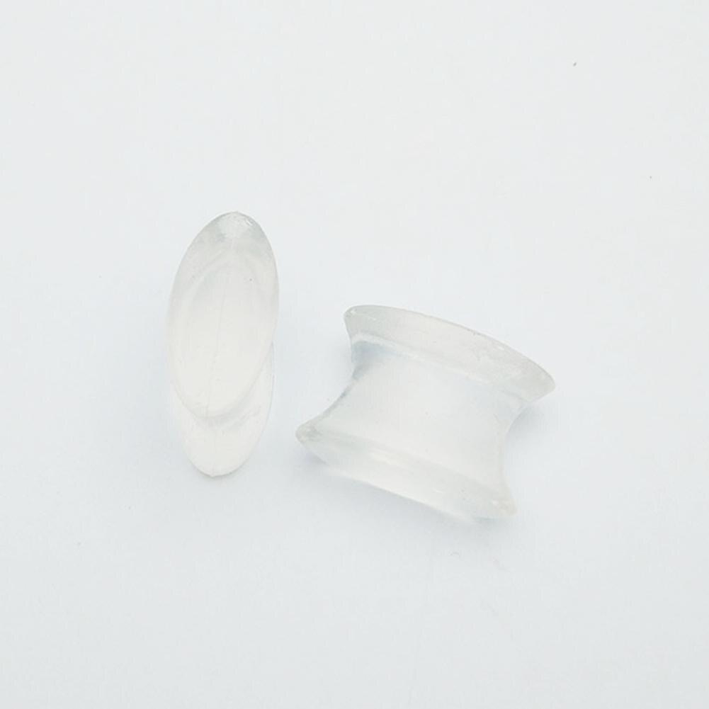 1 Pair Silicone Toe Separators Spacer Thumb Valgus Bunion Corrector Straightener Good Hallux Valgus and Deformity Effect