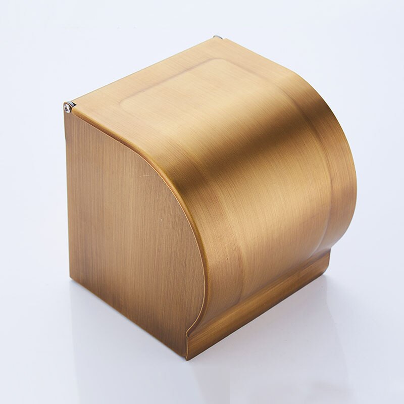 Antique Brass Finish Toilet Paper Holder /Bronze Paper Towel Holder/Roll Holder,Bathroom waterproof tissue box zba303