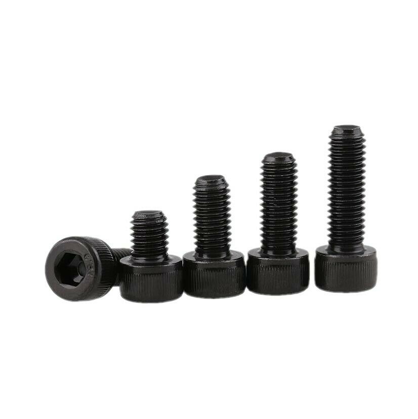M4 Lengthened 12.9 Grade Cup Head Hexagon Bolt Half Thread Screw