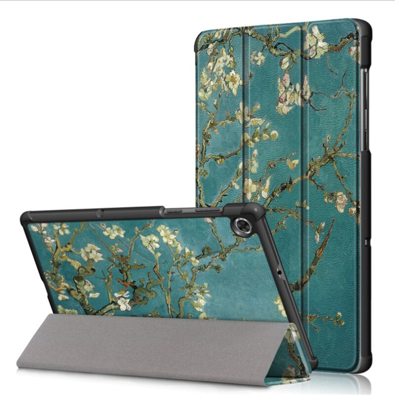 Hoesje voor lenovo tab  m10 fhd plus tb -x606f x606x 10.3 smart cover funda voor lenovo tab  m10 x505f x605 10.1 inch standaard shell + pen: Xh