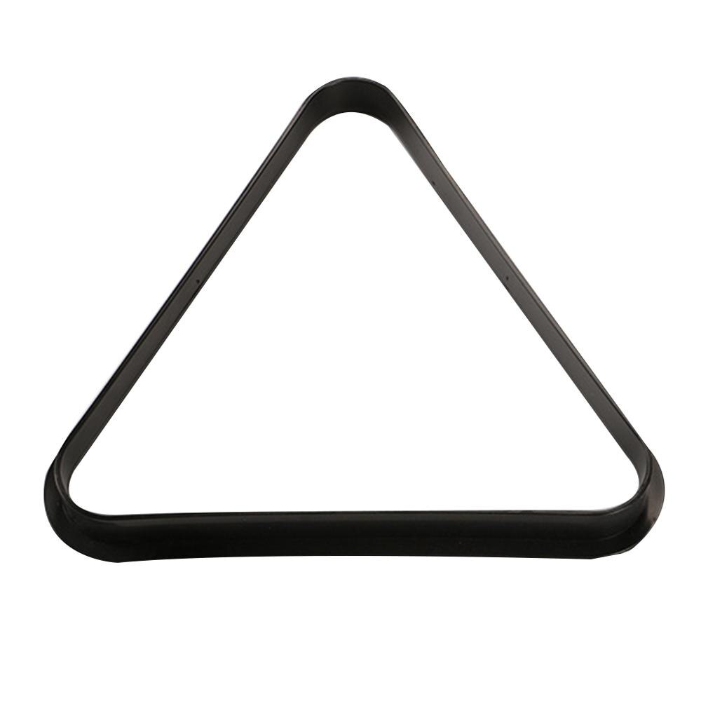 Bolas de billar inglés en forma de triángulo de plástico, organizar bastidores resistentes, accesorios de almacenamiento para Club de juegos de Snooker: Default Title
