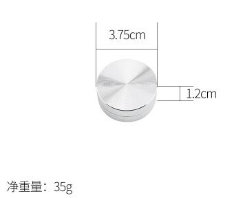 Mini Aluminum Alloy Pottery Wheel Turntable Small Sculpture Display Stand Base Bearing Rotating Wheel Polymer Clay Tools 3-12cm: 38mm