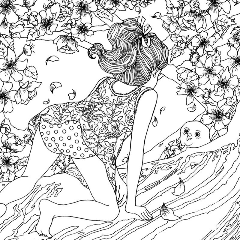 Varios estilos de juguetes para aliviar el estrés para niños y adultos, arte en Mandalas, pintura, dibujo, Jardín Secreto, libros para colorear a la hora de matar
