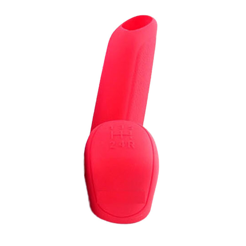 Capa de borracha para câmbio de carro suv, capa de borracha para manopla de câmbio de marcha para kia rio k3 k4 k5 sportage sorvengento a hyundai avante sonata: A-Blue