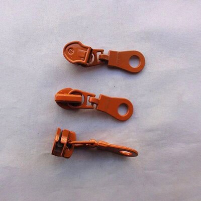 Cursori con cerniera Meetee 20 pezzi per cerniere in nylon 5 # borsa kit di riparazione con cerniera tasca di ricambio cerniere testa accessori per cucire fai da te ZT179: naturale