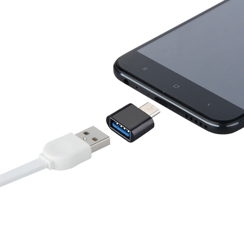 2Pcs High Speed Male to Female Type-C to USB OTG Converter for Flash Drive Mouse U Disk Reader For Android iPhone Tablet Phone