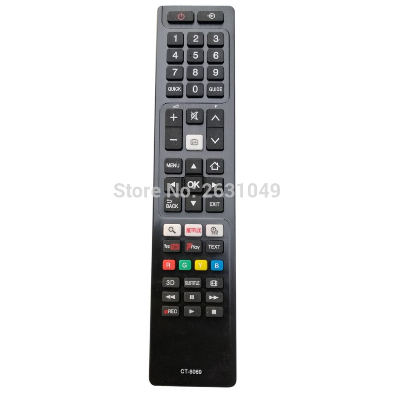 Remote Control For Toshiba TV CT-8035.CT-8069.CT-8053