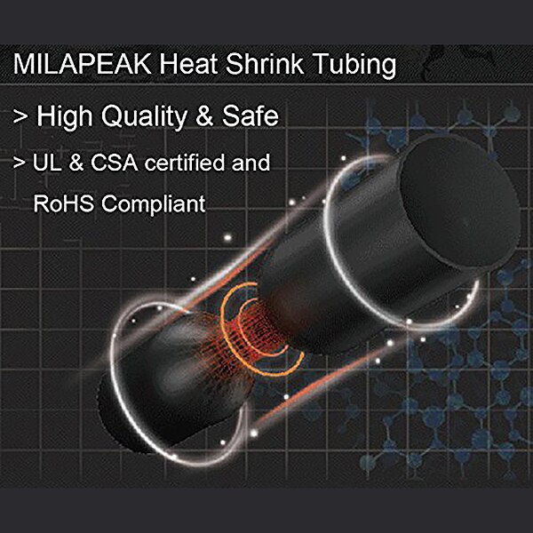 280 Uds. Tubo Termocontraíble para amplificador de coche 3:1, Kit de tubos termocontraíbles adhesivos de doble pared, el mejor surtido de tubos de manga de Cable con St