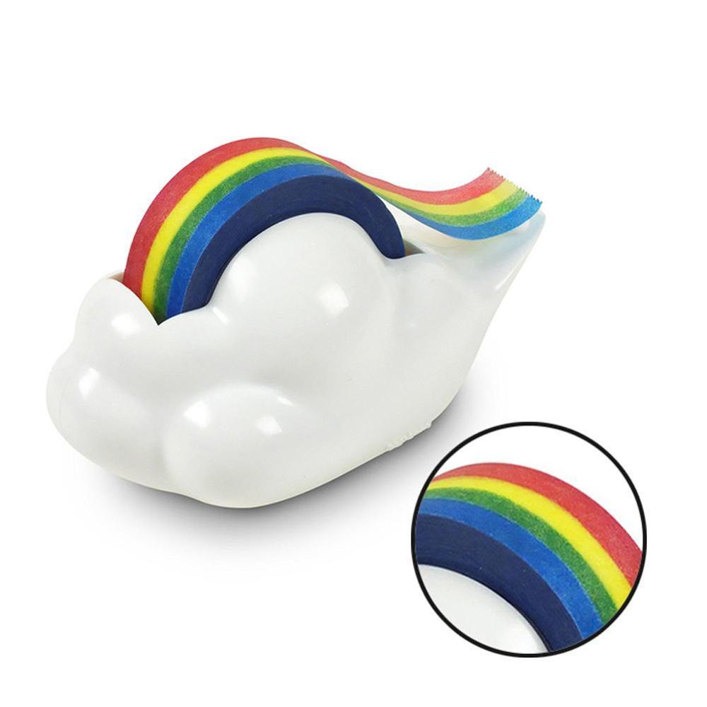 Cloud Rainbow Tape Dispenser Plakband Plastic Tape Zetel Snijmachine Tape