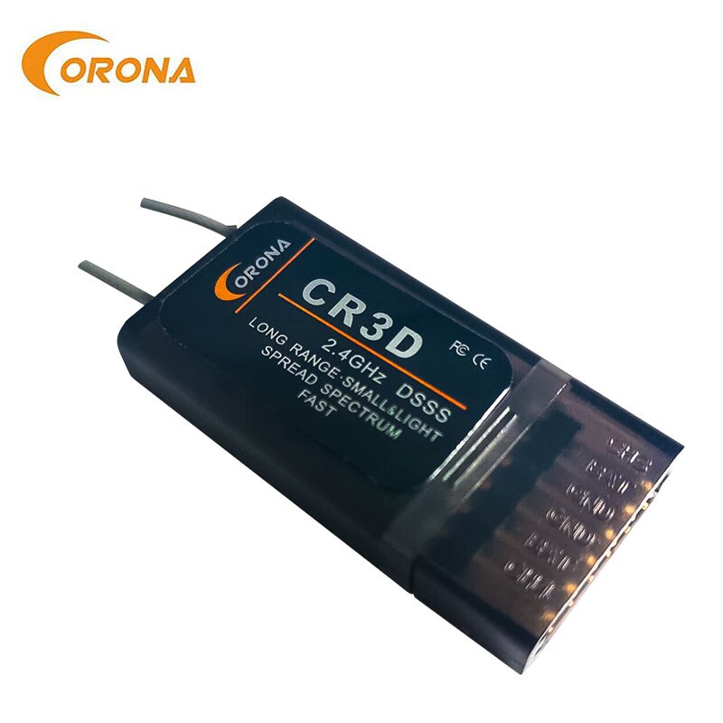 Corona-Módulo de bricolaje CT8Z (DSSS), 2,4 Ghz, con receptor CR8D CR6D CR4D CR3D: Single CR3D