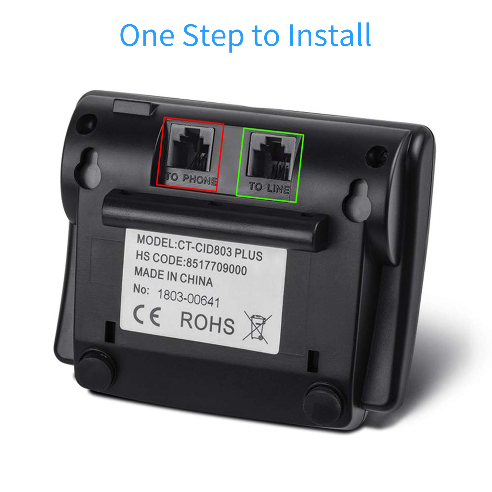 Call Blocker for Landline Phones Telephone 2000 Caller ID Box Blocking One Touch Number Block Device Block Nuisance Calls