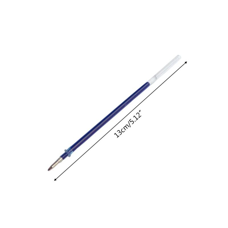 100 stuks neutrale inkt gel pen vullingen zwart blauw rood 0.5mm kogel vullingen kantoorbenodigdheden  qx2b