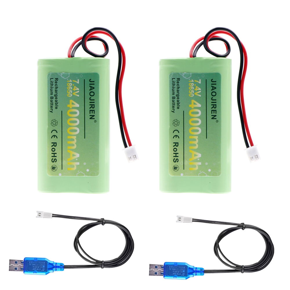 18650 7.4V lithium battery 4000mAh rechargeable 18650 battery pack for megaphone speaker with protection board 7.4V XH2.54 PLUG: other