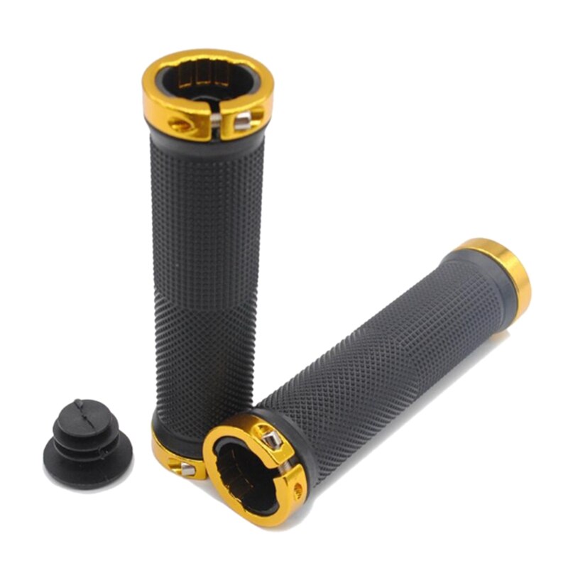 Fiets Stuur Bilaterale Slot Stuur Mountainbike Vouwfiets Vouwfiets Fiets Met Stuur Verstopping: Yellow
