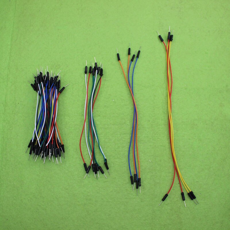 60pcs Solderless Breadboard Jumper Wire Cable