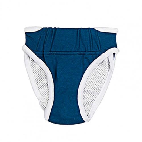 Mooie Hond Menstruatie Ondergoed Ademend Fysiologische Slipje Pet Supply: Blauw / M
