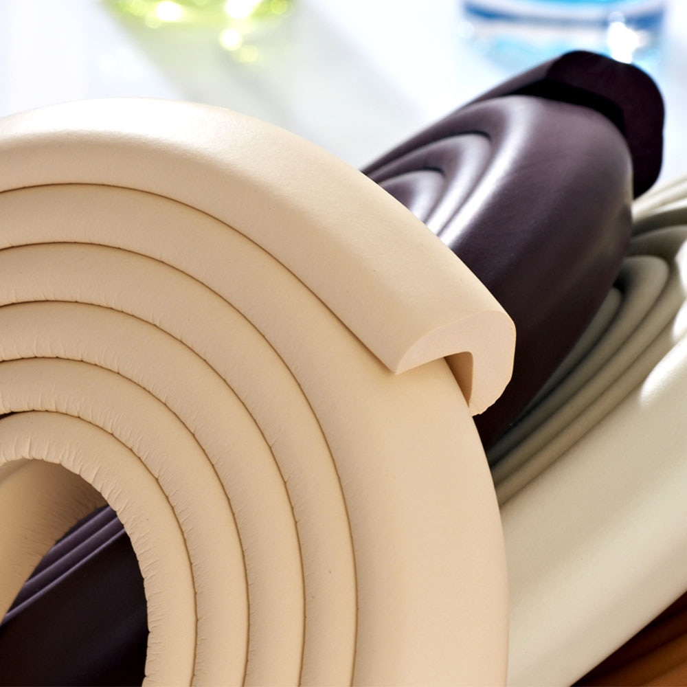2m Safety Corner Protector Table Desk Edge Guard Soft Strip Children Safe Tape Furniture Corners Angle Protection Thicken