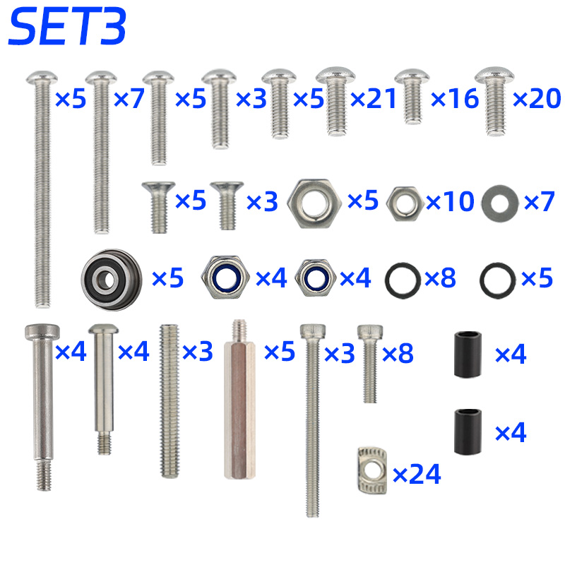 Mellow højpræcisions cnc  vz235 vzbot langakselmotorbeslag til diy 3d printer ldo -42 sth 48-2804ah(s40r)  motor / kraken motor: Blå