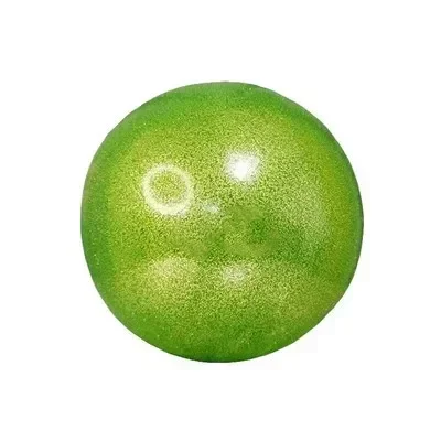 Pelota gimnástica rítmica , 1 unidad, para práctica de baile, ejercicio, entrenamiento, competición, suministros de gimnasio, diámetro 15cm, 18cm: Gris claro / L