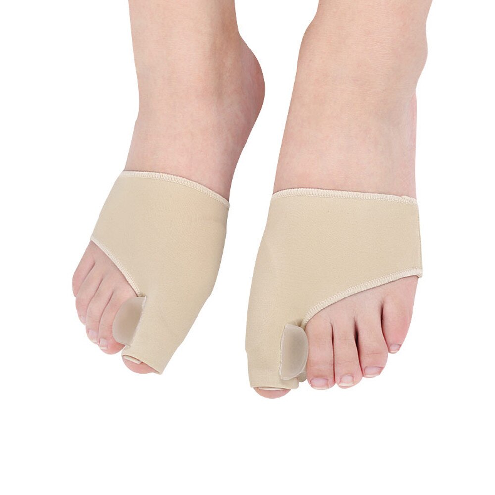 Silicone Toe Separator Splint Bunion Corrector for Bent Toes Overlapping Toes Hallux Valgus Big Toe Outer Straightener