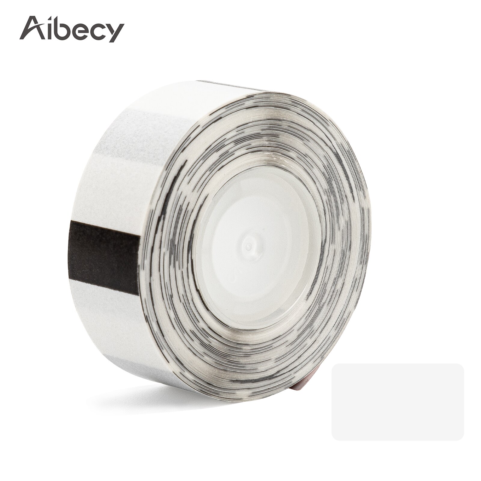 Aibecy Transparent Label Paper Self-Adhesive Thermal Paper Roll 14*25mm 250sheets/roll Compatible with Phomemo Thermal Printer