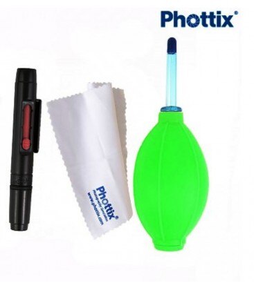 KIT DI PULIZIA PHOTTIX 4 IN 1 VERDE