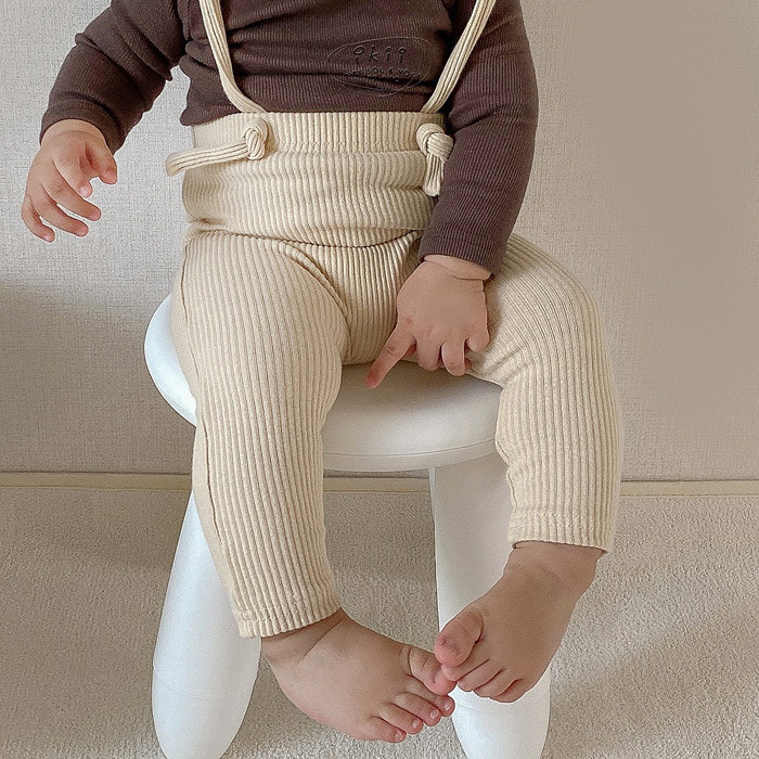 Baby-latzhosen für mädchen und jungen, 2022er-Pack, baumwollhosen für freundlicher, hochelastischer bund, süße hosen, Boutique