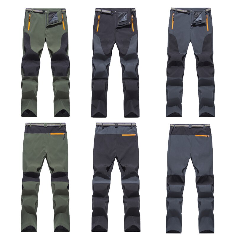 Outdoor Breathable Waterproof Camping&amp;hiking Pants Men Summer Thin Quick Dry Climbing Trekking Travel Trousers
