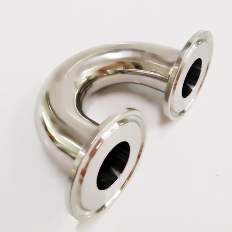 1.5''-4'' Sanitary Tri Clamp U Bend 180 Degree Elbow SS304 Stainless Steel 32mm-108mm