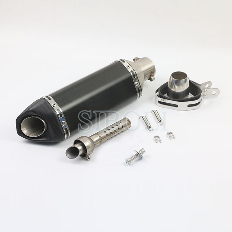 Universal 38-51MM Motorcycle Exhaust Ak Modified Scooter Sand Pit Dirt ATV Modified For Motorbike Exhaust